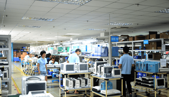 Moniteur patient usine